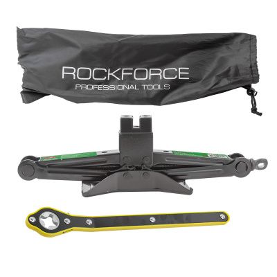 Домкрат механический "ромб" 2 т. RockForce RF-10202