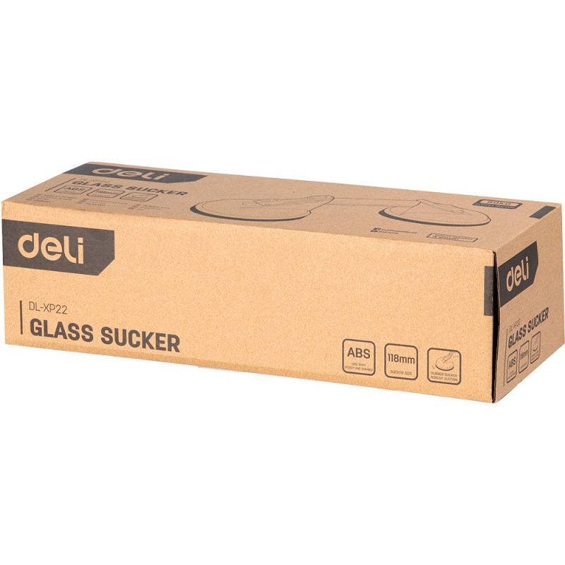 Стеклодомкрат Deli YS EDL-XP22, двойной, до 80 кг, желтый