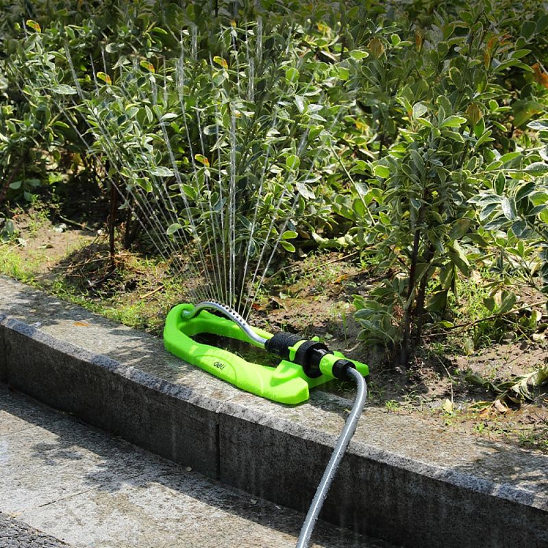 Разбрызгиватель Deli GS EDL581303, 3/4", осциллирующий веерный, пластик, зеленый