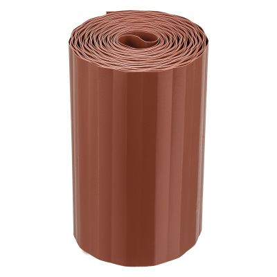 Бордюрная лента, 20х900 см, полипропиленовая, коричневая, Россия Palisad 64485
