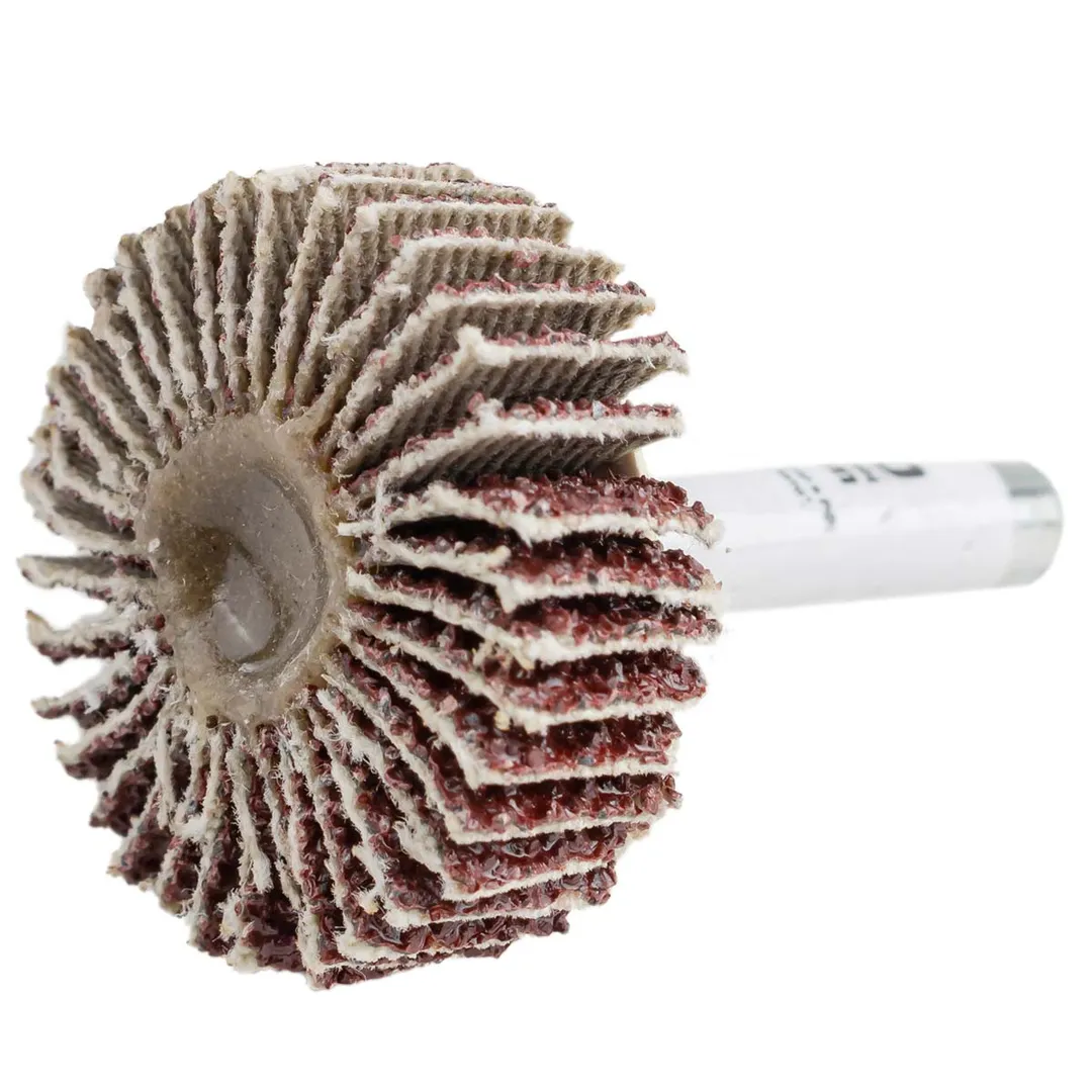 Круг шлифовальный лепестковый P40, 30х10 мм, цанга 6 мм, max 10 000 об/мин RockForce RF-FD540Р