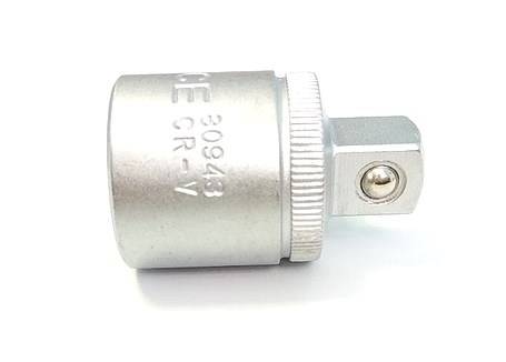 Адаптер 1/2'' (F) x 3/8'' (M) L = 36 мм Force 80943