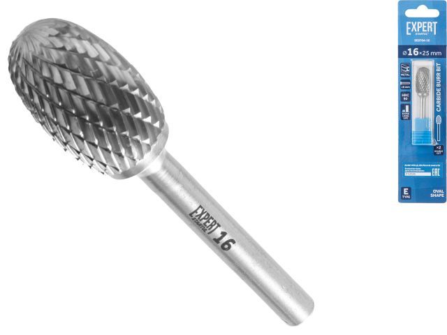 Борфреза твердосплавная тип E 16x25мм EXPERT STARTUL SE8704-16