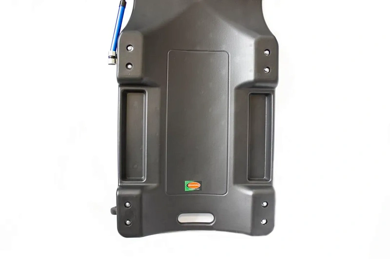 Лежак пластиковый подкатной на 6-ти колесах, 490х1050 мм, max нагрузка 135 кг RockForce RF-TRH6802-1