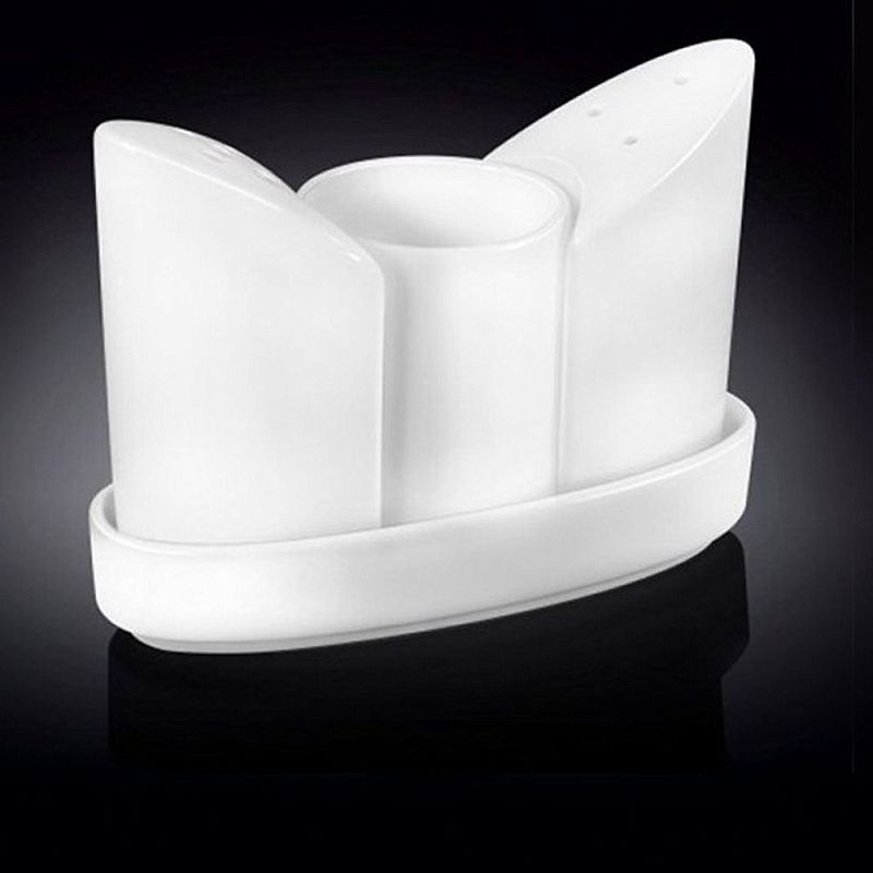 Набор для специй "WL-996117", белый