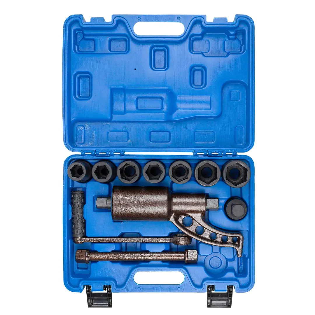 Гайковерт ручной с редуктором 1'', головки 24-41 мм, и адаптер 1'', L270 мм, передаточное число 1:58, 4800 Н/м Forsage F-34122136 HS