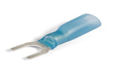 Наконечник кабельный вилочный изолированный с термоусаживаемой манжетой НВИ-Т 2.5–4 КВТ 66640