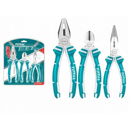 Набор шарнирно-губцевого инструмента 3 пр. TOTAL THT1K0301