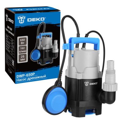 Насос дренажный DWP-650P DEKO 083-2022