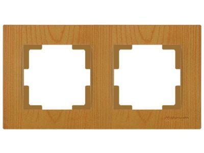 Рамка 2-ая горизонтальная дуб, RITA, Mutlusan 22208001258
