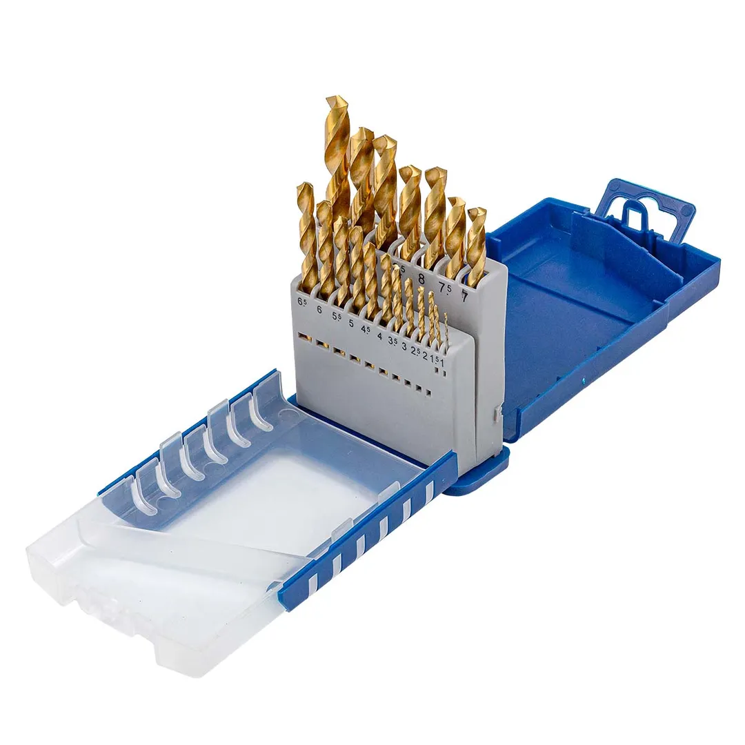 Набор сверл по металлу 19 пр, 1-10 мм YATAFORCE YF-924U19