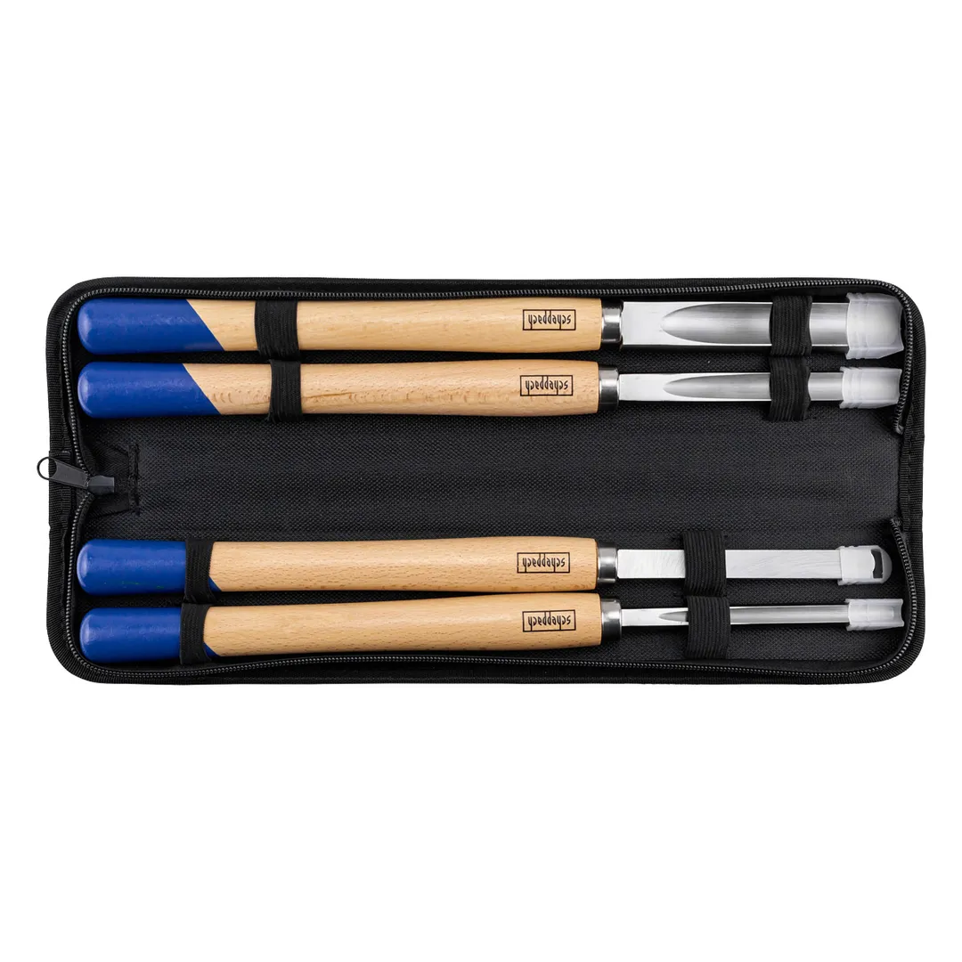 Набор фигурных стамесок 4 пр Scheppach Sch-6260