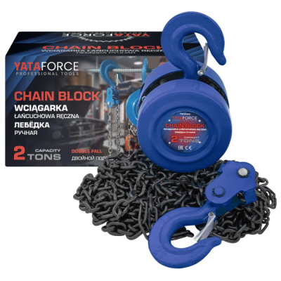 Таль ручная цеаная 2 т YATAFORCE YF-TRC9020