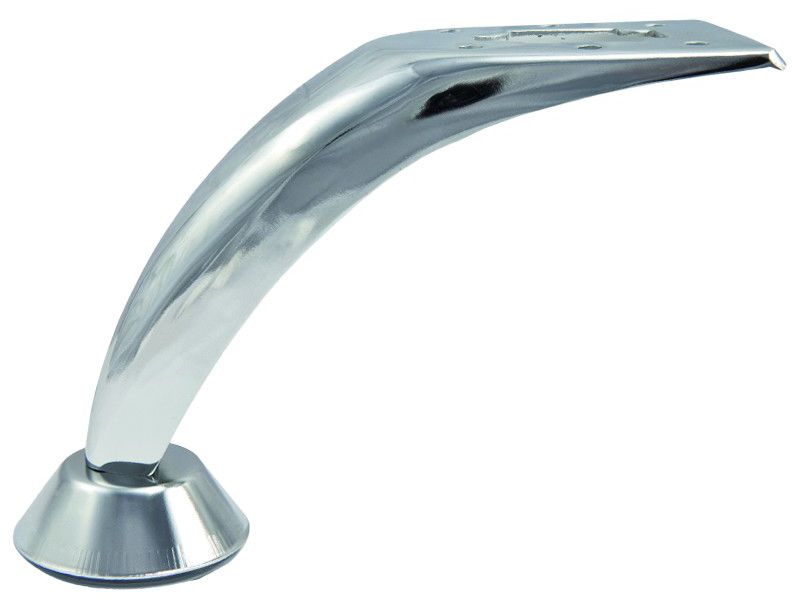 Опора мебельная мет. D-01 h120 хром AKS 22625