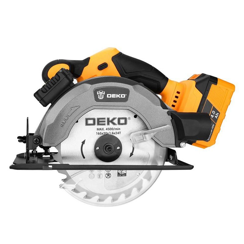 Пила циркулярная аккумуляторная DKCS20DA DEKO 085-1155