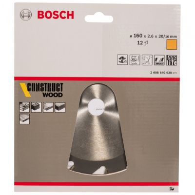 Пильный диск Construct Wood BOSCH