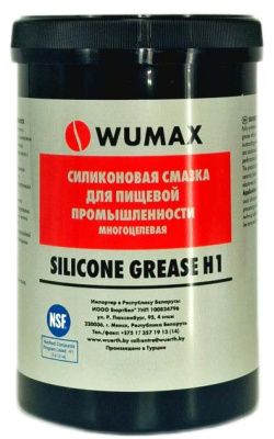 Многоцелевая силиконовая смазка для пищевой промышленности, 1 кг., WUMAX 18931057