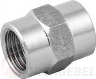 Соединитель резьбовой, внутр. резьба 3/8"х3/8" H-D HD-1244