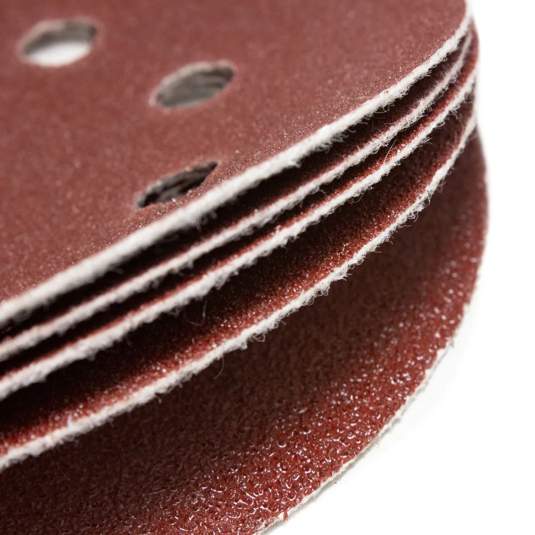 Набор кругов шлифовальных самоцепляющихся 5 пр. 125 мм RockForce RF-SD125