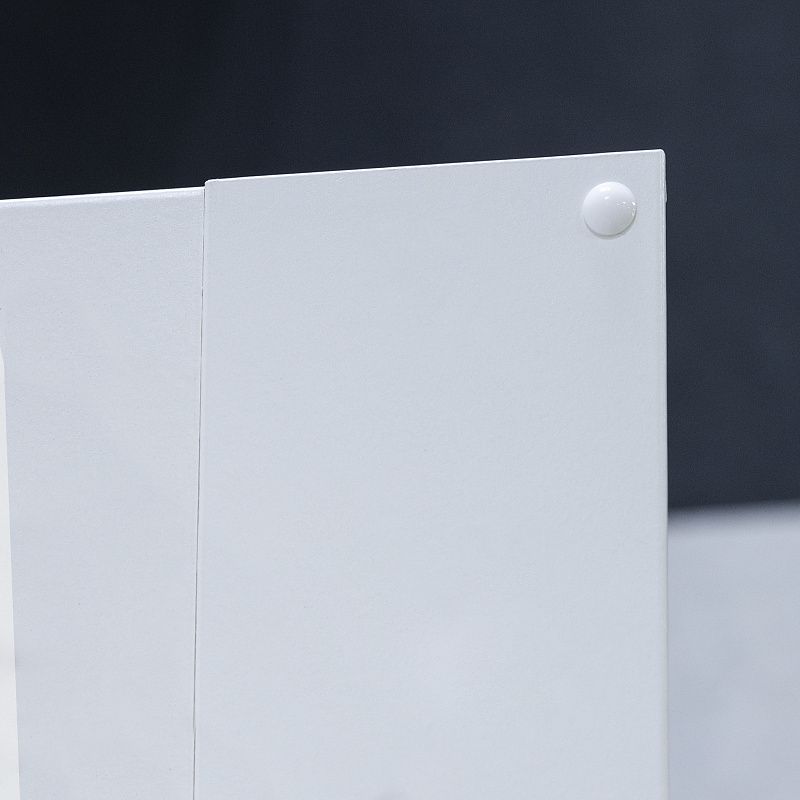 Отбойник силиконовый d8 h3, лист = 50 шт., белый AKS 122538