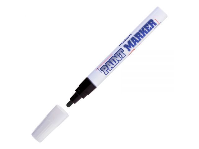 Маркер промышл. перманентный на основе жидк. краски черный, толщ. линии 4.0 мм черный MUNHWA PM-01