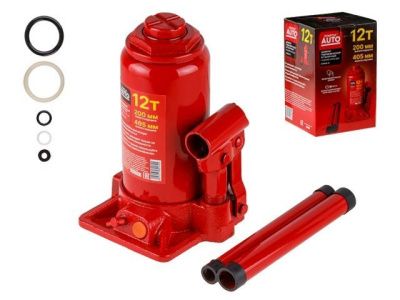 Домкрат гидравлический 12 т. бутылочный 200-405 мм STARTUL AUTO ST8018-12