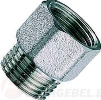 Переходник, внутр. резьба 1/4"-наруж. резьба 1/4" H-D HD-1224