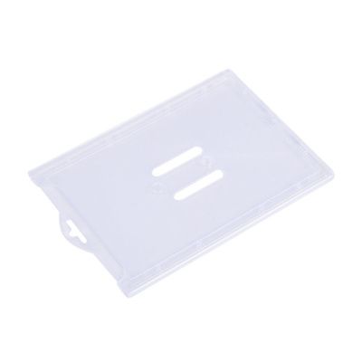 Бейдж для пропусков, тип L, 75x103 мм, прозрачный