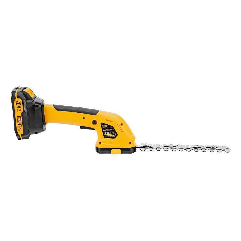 Ножницы-кусторез аккумуляторные GS-20, Li-Ion, 20 В Denzel 59432