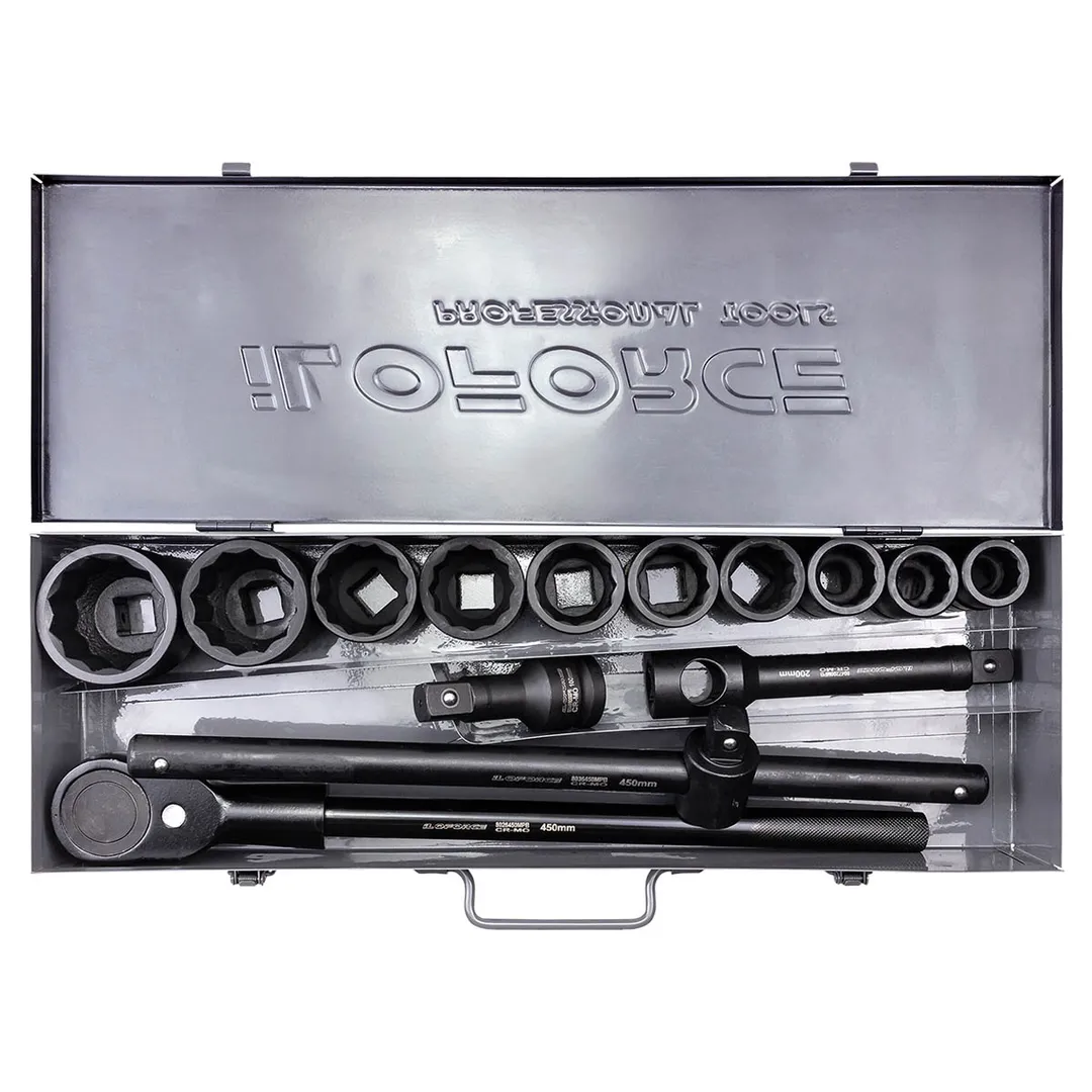 Набор ударных инструментов 15 пр 3/4'' 12-гр ILOforce IF-6143-9MPB