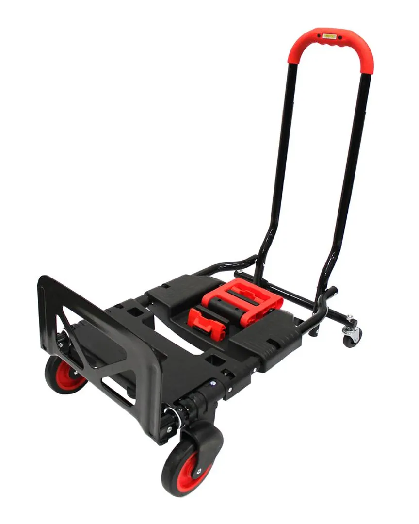 Тележка ручная/платформенная складная 2в1 120кг WMC TOOLS WMC-TH6001020