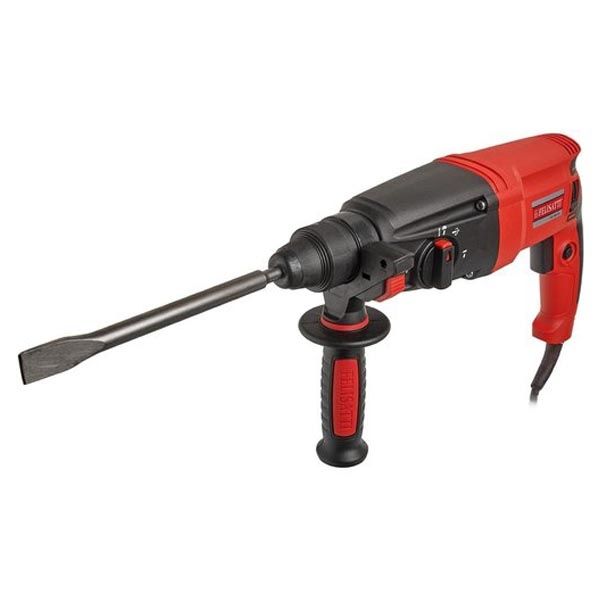 Перфоратор, 800Вт, 3,0Дж, SDS-Plus. 3 реж., 0-1100об/мин, макс. диаметр 26мм, щет. реверс, кейс Felisatti П-26/800ЭР(М) Felisatti