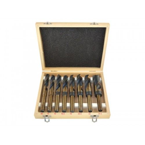 Набор сверл по металлу и дереву NWKA 14, 15, 16, 16.5, 19, 20.5, 22, 25.5 мм 8 пр. Geko G38115