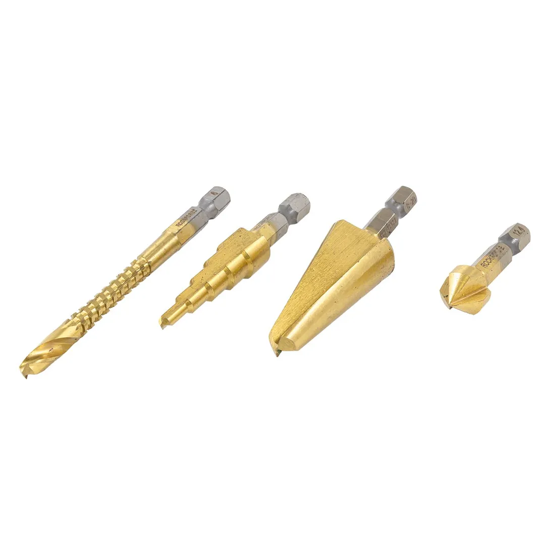Набор сверл комбинированных HSS 4241 4 пр. RockForce RF-44705