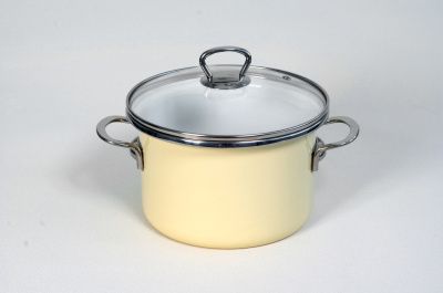 Кастрюля 2,5л (цил.) Сантэкс 1-2225211(Бл)"Беж"