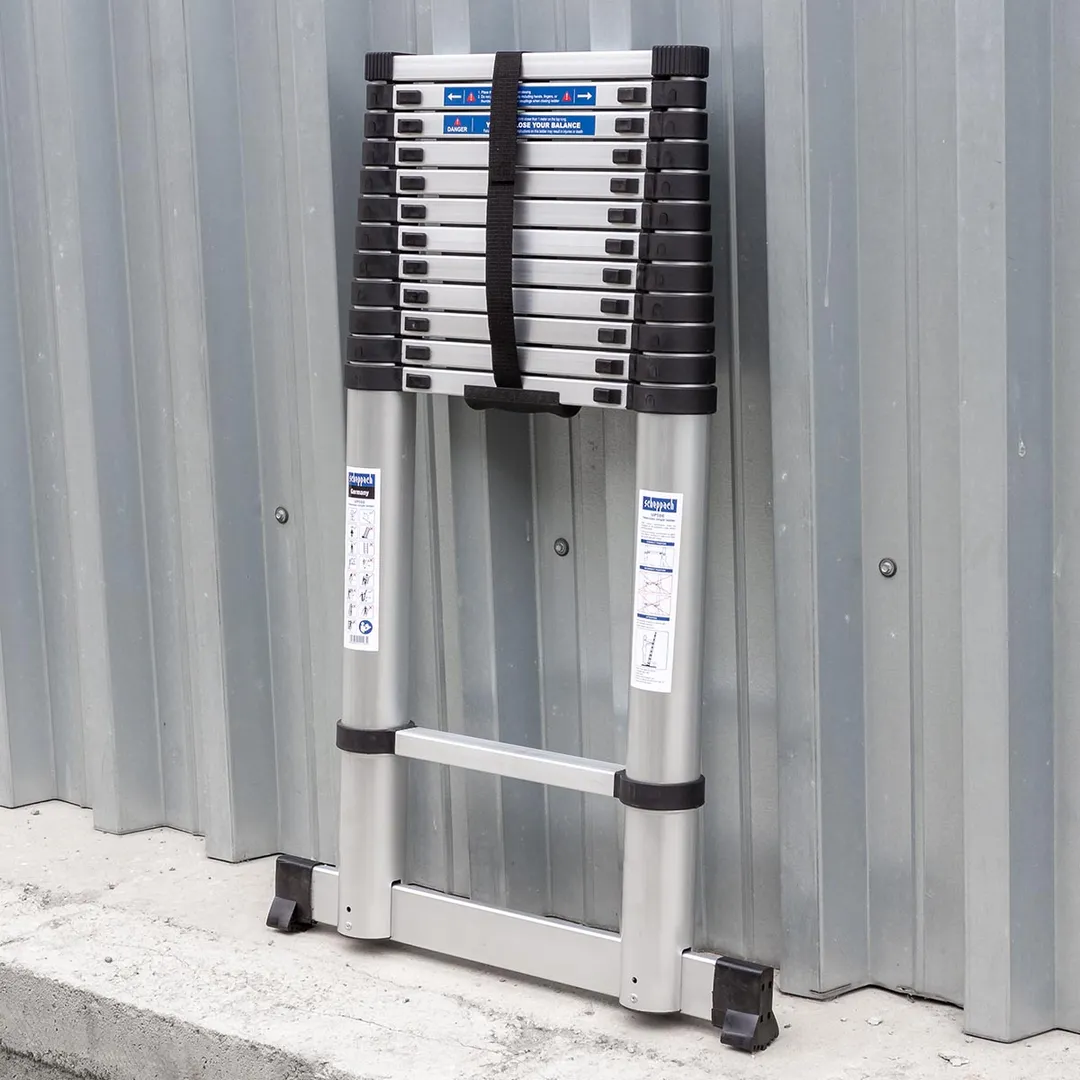 Лестница телескопическая алюм. бытовая 5 м 13 ступ. Scheppach Sch-UP500