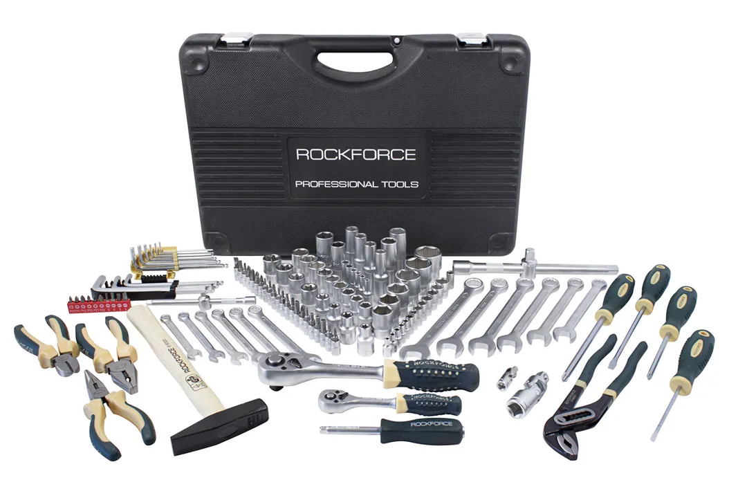 Набор инструментов 122 пр. 1/4''&1/2'', 6-гр RockForce RF-38901