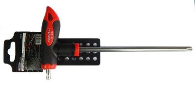 Ключ Т-образный Torx с прорезиненной рукояткой T25 Forsage F-76725G