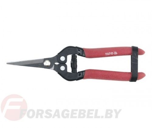Секатор для живых веток d15 мм. 190 мм. Yato YT-8816