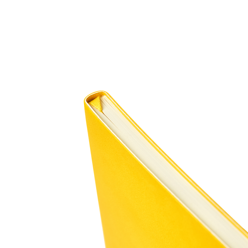 Блокнот "1818-15", А5, 80 листов, желтый