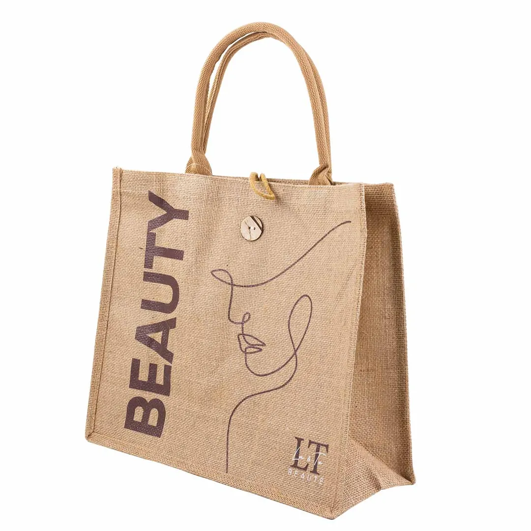 Сумка-шоппер (материал джут) 40х35х14см, max нагрузка 10кг La and Te beaute LT-shbag3