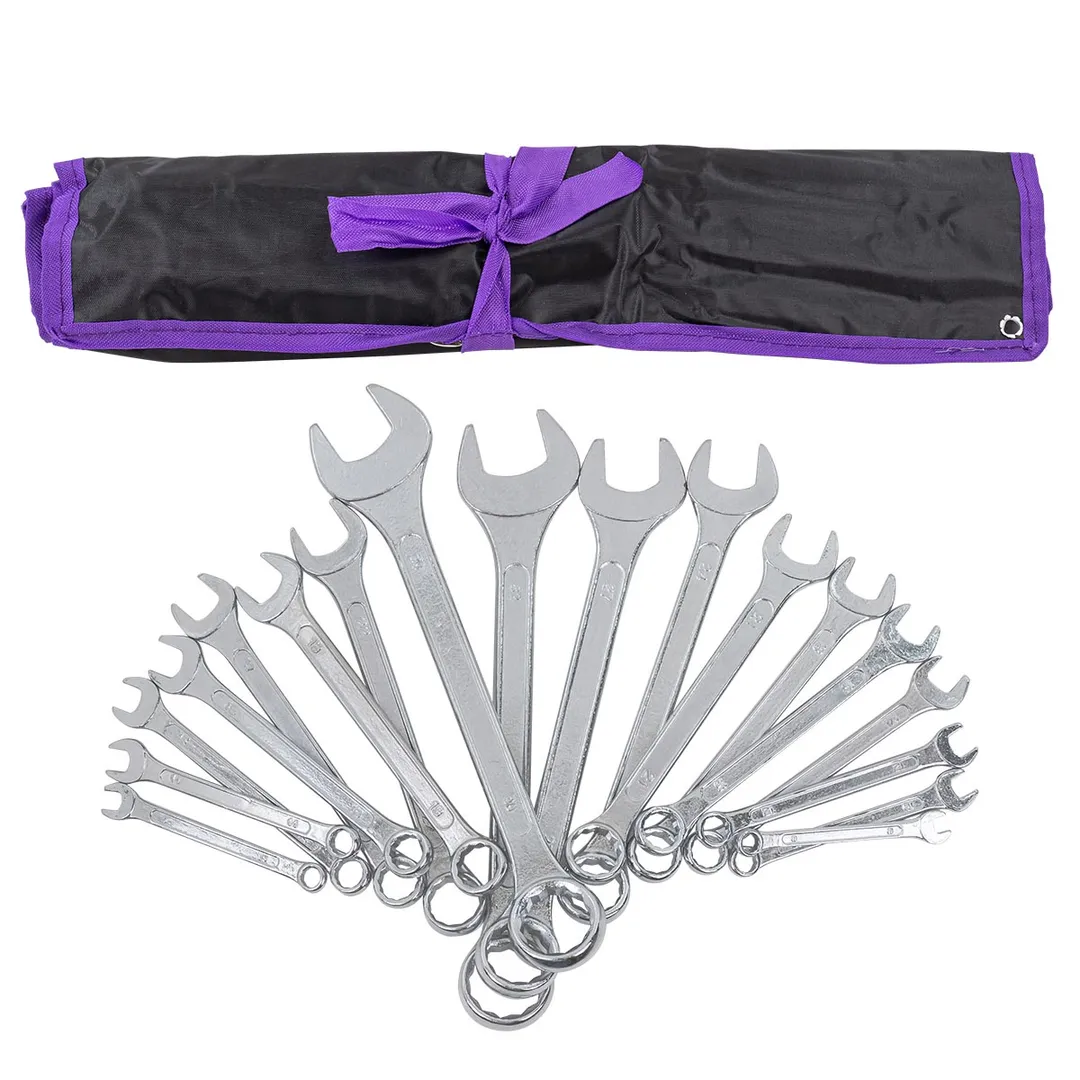 Набор комбинированных ключей 18 пр. 8-19, 21, 22, 24, 27, 30, 32 мм Помощник 5181P