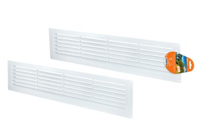 Решетка радиаторная, белая, 460х123 TDM SQ1807-0035