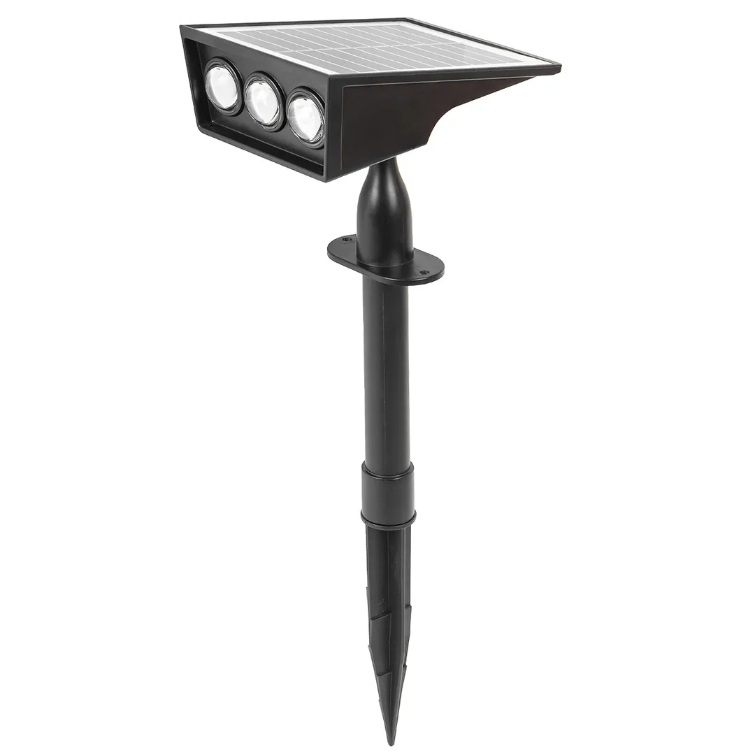 Светильник светодиодный на солнечной батарее 1500мАч, 3 светодиода SMD WMC TOOLS WMC-WL6003 NR