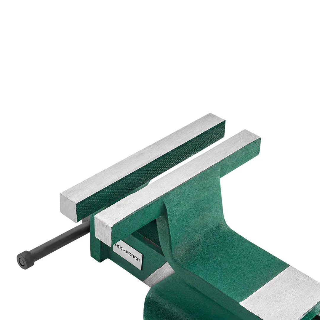 Тиски стальные с наковальней 200 мм RockForce RF-6540708