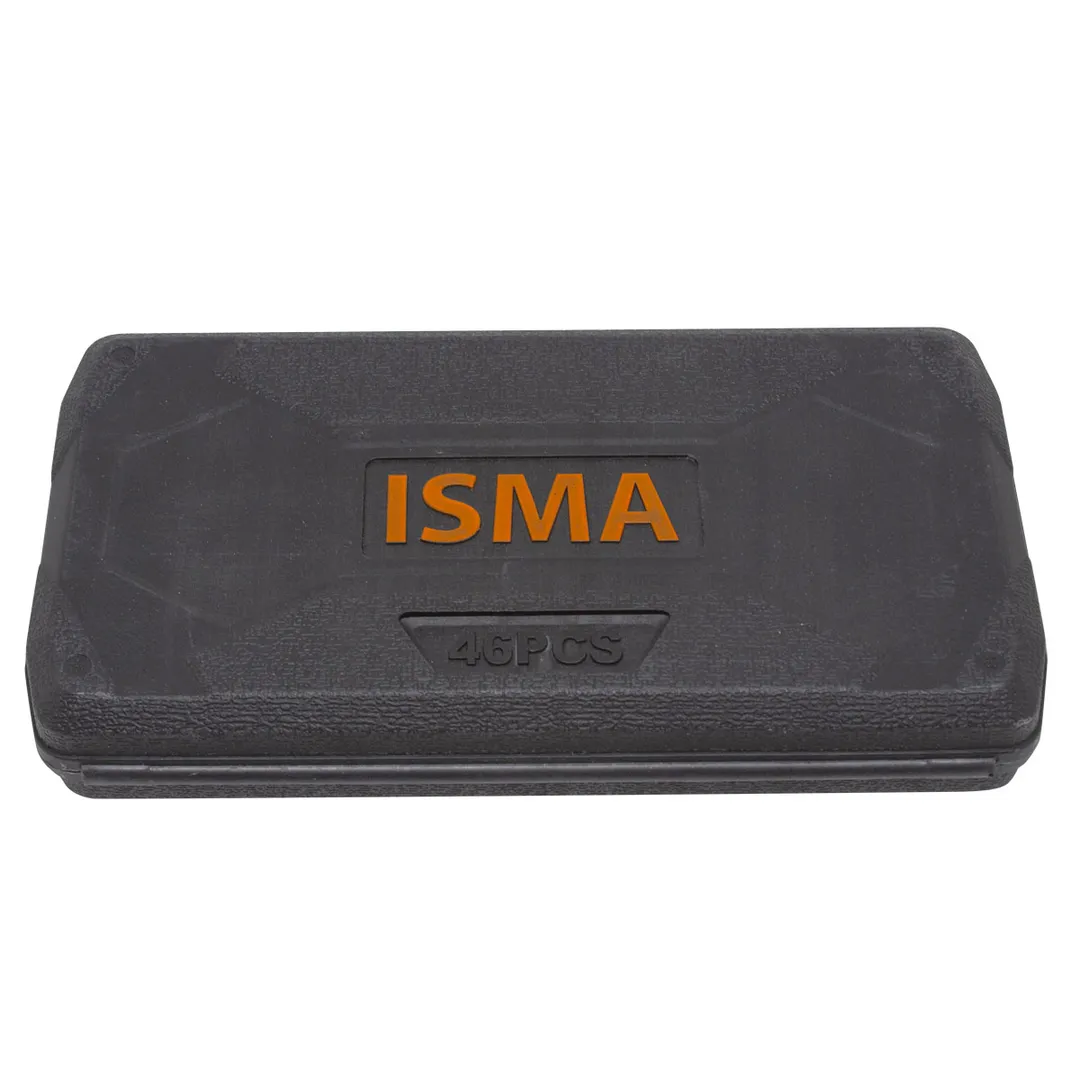 Набор инструментов 46 пр. 1/4'' 6-гр. ISMA ISMA-2462-5
