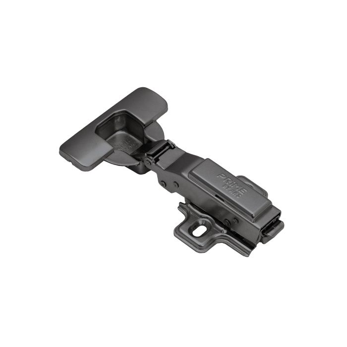 Петля накладная без пружины 48мм h2 сlip-on черный никель, саморезы, заглушки, упак 2 шт., PRIME by AKS 116962