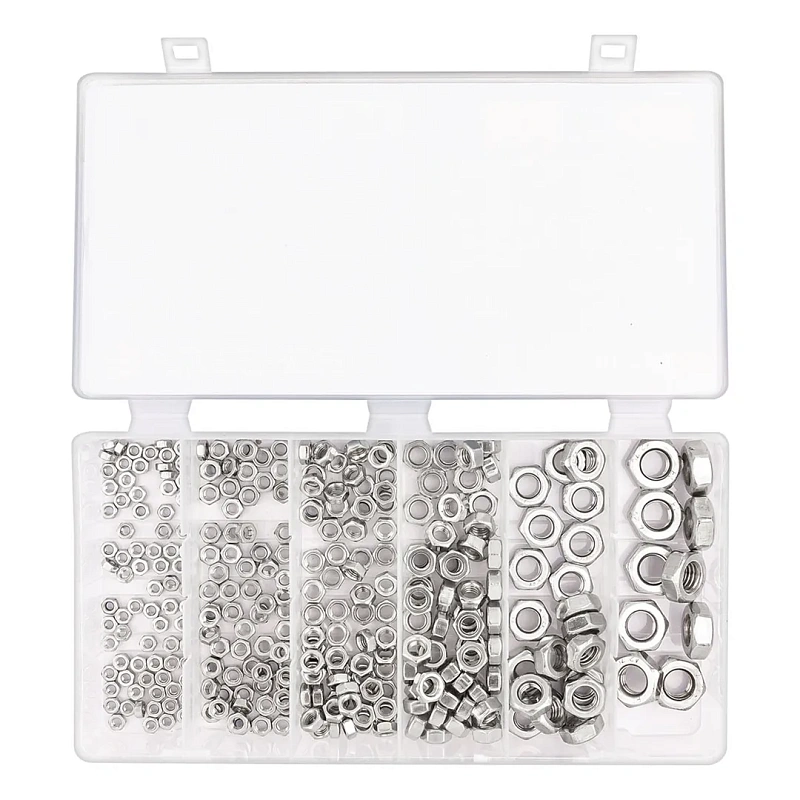 Набор нержавеющих гаек 3-10 мм 300 пр RockForce RF-06773