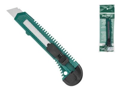 Нож пистолетный с выдвижным лезвием 18 мм ВОЛАТ 24100