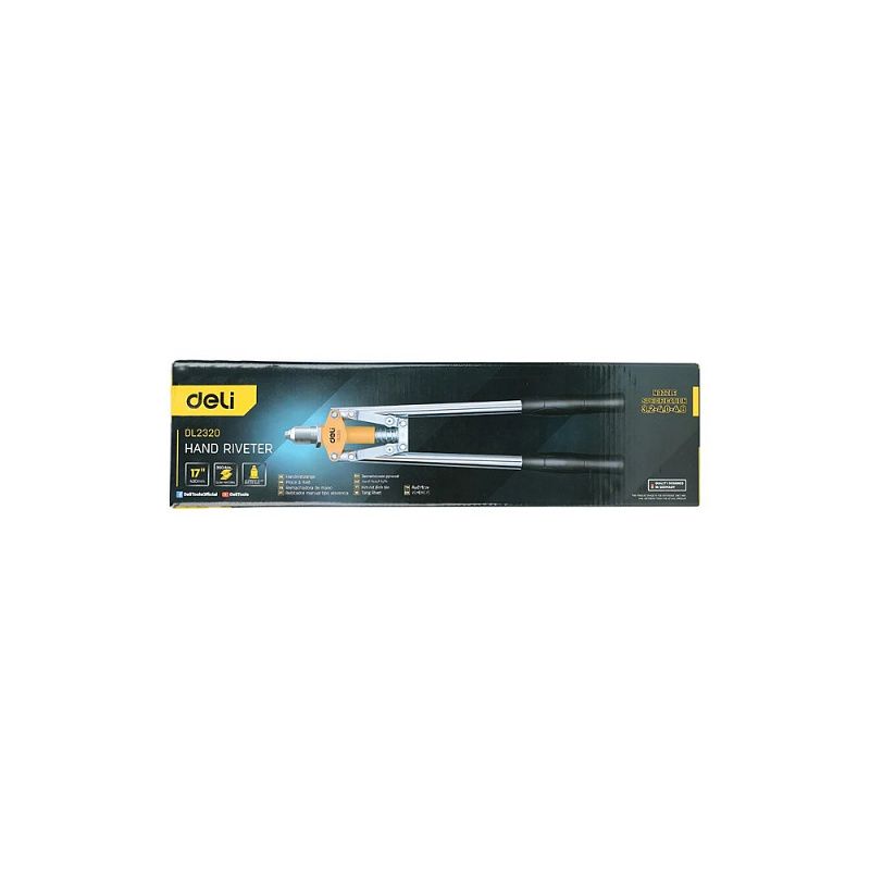 Заклепочник двуручный Deli YS EDL2320, 420 см, 2.4-4.8 мм